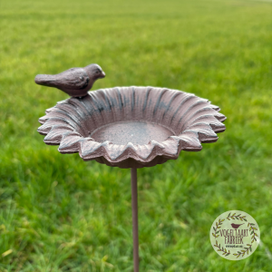 Vogelbad op pin