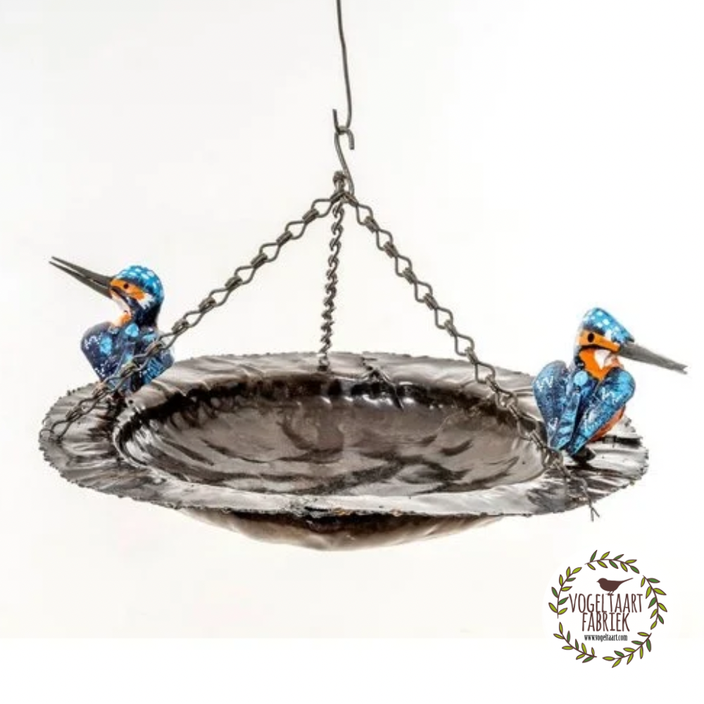 METALEN 2CLKINGFISHER HANGENDE BORDVOEDER